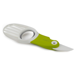 Joseph Joseph GoAvocado™ 3-in-1 Avocado Tool, stainless steel, green (20112)