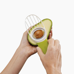 Joseph Joseph GoAvocado™ 3-in-1 Avocado Tool, stainless steel, green (20112)