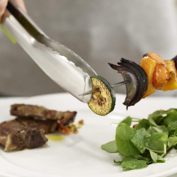 Joseph Joseph Elevate™ Slimline Stainless Steel Tongs with Integrated Rest, green (10536)