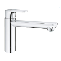 Grohe BauEdge sink mixer with 140° angle of rotation, chrome (3169300F)