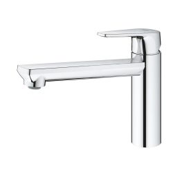 Grohe BauEdge sink mixer with 140° angle of rotation, chrome (3169300F)