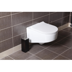 Idevit Ultra slim, soft-close toilet seat to fit most toilet bowls, white (EASYSLIM44)