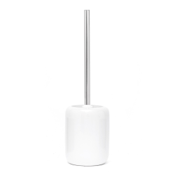 Optima Daira Ceramic Toilet Brush, White (DAI37BI)