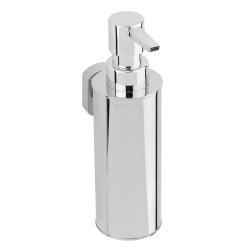 Optima Cube Way Wall-Mounted Brass Soap Dispenser, Chrome (SPI99)