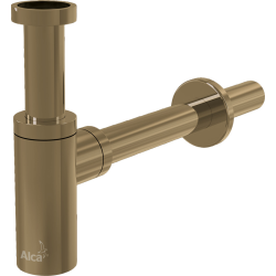 Alca DN32 Basin Trap, Brushed Gold (A400-G-B)