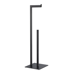 Black SAT Toilet Roll Holder (SATDZASDRZPAPC)