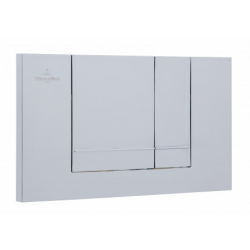 Villeroy & Boch ViConnect Frame + Sento Rimless SmoothFlush Toilet + Soft-Close Seat + Matt Chrome Flush Plate (VICONNECTSENTO-3)