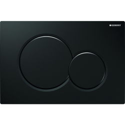 Geberit WC Pack UP720 Slim Frame + SAT Infinitio 2.0 Rimless WC Matt Black + Soft-Close Seat + Black Flush Plate (SLIMBLINFI2A)