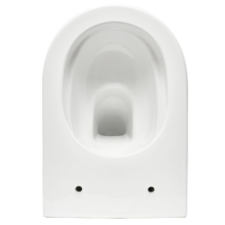 Geberit UP720 Slim WC Frame + SAT Brevis Rimless Toilet, Invisible Fixings + White Flush Plate (SLIM-Brevis-C)
