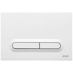 Vitra  Loop T  Dual Flush Plate, White high gloss (740-0700)