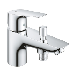 Grohe BauEdge Single-Lever Bath/Shower Mixer, Chrome (23562001)