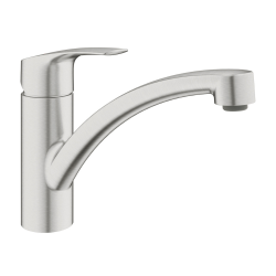 Grohe Eurosmart Single-Lever Sink Mixer, SuperSteel (33281DC3)