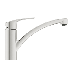 Grohe Eurosmart Single-Lever Sink Mixer, SuperSteel (33281DC3)