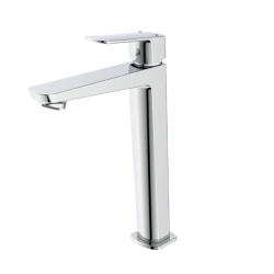 Swiss Aqua Technologies Feel tall basin mixer tap, without waste, chrome (SATBSFEEL285)
