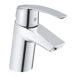 Grohe Start Single lever basin mixer size S with temperature limiter + pop-up waste, Chrome (23551001)