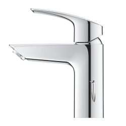 Grohe EUROSMART Single lever basin mixer Size S, with pop-up waste, Chrome (32926003)