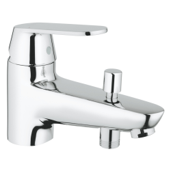 Grohe Single-lever bath/shower mixer with non-return valve, Chrome (MitigeurBD4)