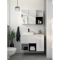 Natural Stilla shelf 30x30x20 cm white (STILLAA03006)  Natural Stilla shelf 30x30x20 cm white (STILLAA03006)