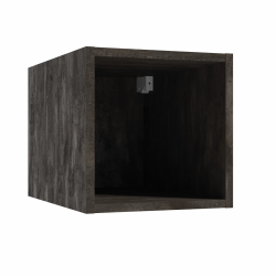 Naturel Natural Stilla shelf 30x30x44 cm black (STILLAA03009)