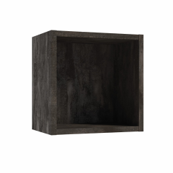 Naturel Natural Stilla shelf 30x30x20 cm black (STILLAA03010)