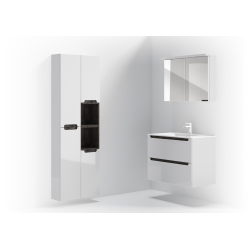 Naturel Natural Stilla 30x90x22 cm white bathroom cabinet (STILLAC03002)