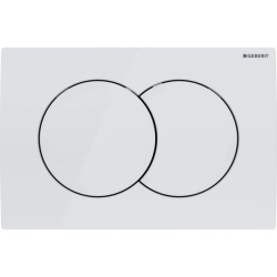 Geberit Duofix Toilet Frame + Swiss Aqua Technologies rimless + SoftClose seat + white plate (FUSIONGEB3)