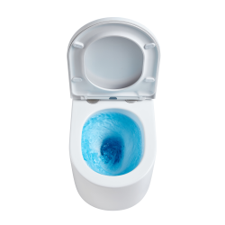 Grohe Rapid SL Support Frame + Swiss Aqua Technologies Rimless toilet + SoftClose seat + Matt Black Plate (RSLFUSIONTQKF0)
