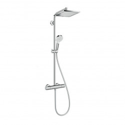 Hansgrohe Crometta E 240 Showerpipe 1Jet EcoSmart shower column (27281000)