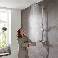 Crometta E 240 Showerpipe 1Jet EcoSmart shower column (27281000)  Crometta E 240 Showerpipe 1Jet EcoSmart shower column (27281000)