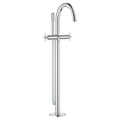 Grohe Essence 1/2″ Free-standing bath/shower mixer shower, Brushed nickel (25044003)