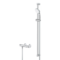  Precision Flow 1/2" thermostatic shower column + hand shower, chrome (G34805000)