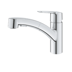  Start 1/2" kitchen mixer with low spout and double handshower, chrome (G30381001)