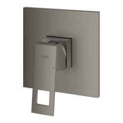 Grohe Eurocube single-lever mixer 1 outlet, hard brushed graphite (G24061AL0)