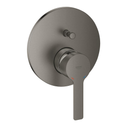 Grohe Lineare 2-outlet single-lever mixer with diverter, grey (G24064AL1)