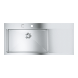 Grohe K1000 stainless steel kitchen sink, stainless steel (G31581SD1)