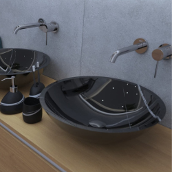 Swiss Aqua Technologies Aurum concealed lever basin mixer with concealed body, high chrome (SATBAUR101CR)