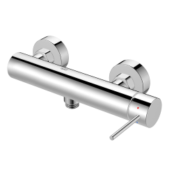 Swiss Aqua Technologies Aurum wall-mounted Shower mixer 150 mm with lever, without shower set, Glossy Chrome (SATBAUR268CR)