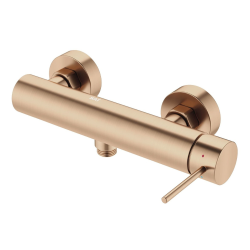 Swiss Aqua Technologies Aurum 150 mm wall-mounted Shower mixer without set, Rose Brushed Gold (SATBAUR268BRG)