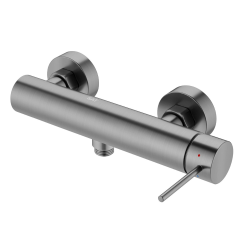 Swiss Aqua Technologies Aurum 150 mm wall-mounted Shower mixer without set, Brushed Metal (SATBAUR268BGM)