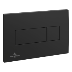 Villeroy & Boch Wall-floor mounted support frame with Black flush plate (921228AN)
