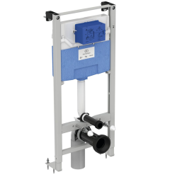 Ideal Standard Prosys self-supporting toilet Frame + Ceramia Rimless toilet + SoftClose seat + White plate (PROSYSCETOR2)