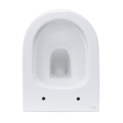 Geberit Toilet set UP720 extra-flat Frame + SAT Infinitio rimless toilet + White flush plate (SLIM-Infinitio-C)
