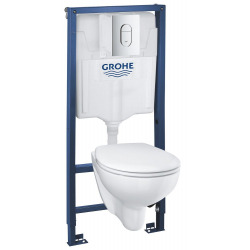  New toilet set Rimless Grohe BAU CERAMIC (39418000)