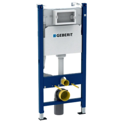 Geberit Duofix Toilet Frame + SAT Rimless bowl + Softclose seat + White plate + FREE toilet brush (SATGEB3FL1)