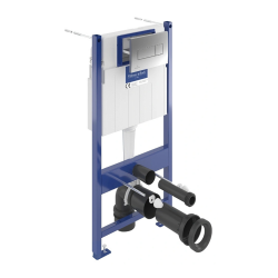  ViConnect Pro S Floor/wall mounting frame with Chrome Flush plate (92122869)