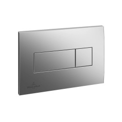Villeroy & Boch ViConnect Pro S Floor/wall mounting frame with Chrome Flush plate (92122869)