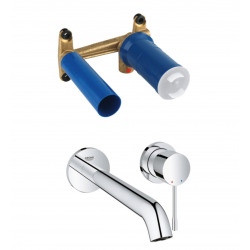 Grohe Essence - Single lever basin mixer 2 holes Size L chrome (19967001-set)