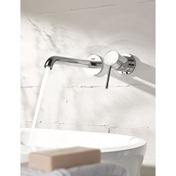 Grohe Essence - Single lever basin mixer 2 holes Size L chrome (19967001-set)