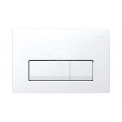 Geberit Delta 51 flush plate White Alpin - (115.105.11.1)