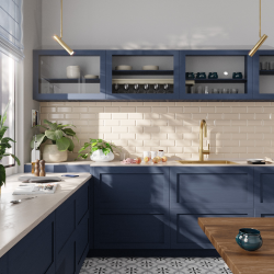 Ceramia Timeless 55x45x21cm 304 Stainless steel Built-in Sink+Mixer with pull-out spray, Brushed Gold (TMLKST-5545BG-M2)
